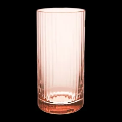 Match Glassware|Bembo Highball Glass, Pleat Set of 2