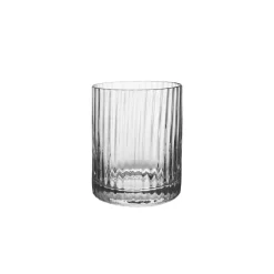 Match Glassware|Bembo Rocks Glass, Pleat Set of 2