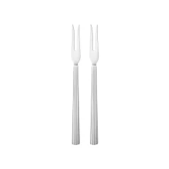 Georg Jensen Silver|Flatware|Bernadotte Cold Cut Fork Sterling Silver, Set of 2