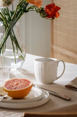 Georg Jensen Glassware|Bernadotte Cup With Handle, Porcelain, Set of 2