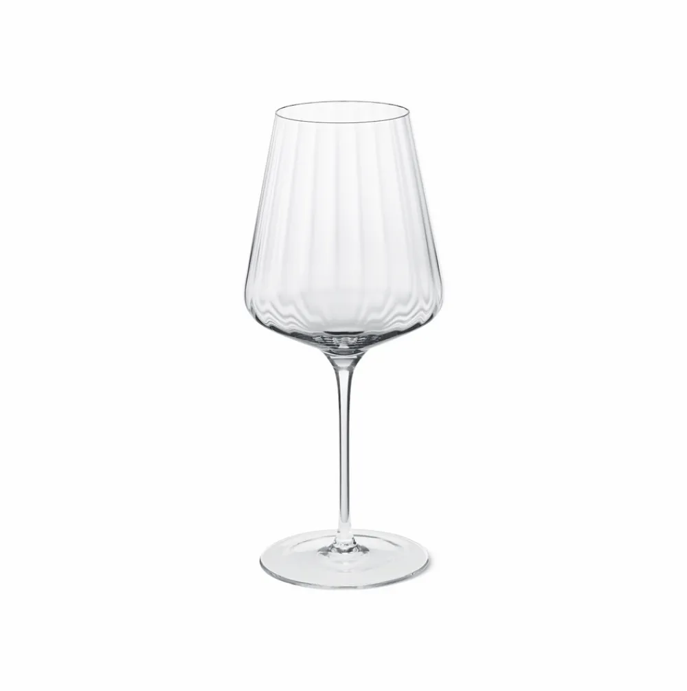Georg Jensen Glassware|Bernadotte Red Wine Glasses, Crystal, Set of 6