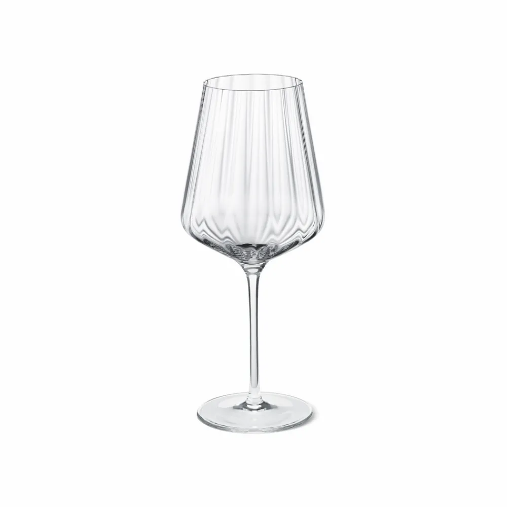 Georg Jensen Glassware|Bernadotte White Wine Glasses, Crystal, Set of 6