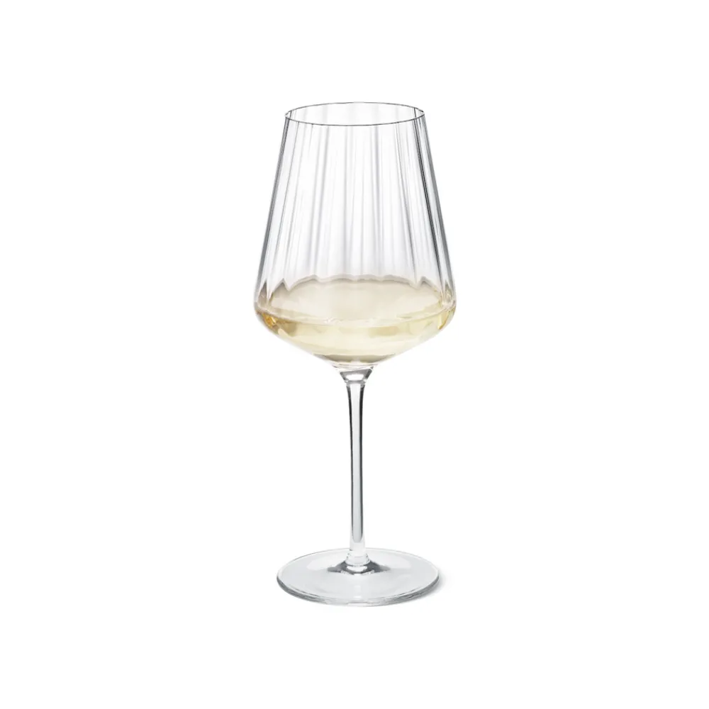 Georg Jensen Glassware|Bernadotte White Wine Glasses, Crystal, Set of 6