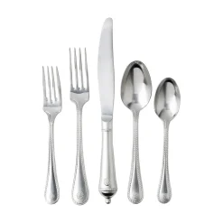 Juliska Flatware|Berry & Thread Bright Satin Place Setting, Set of 5