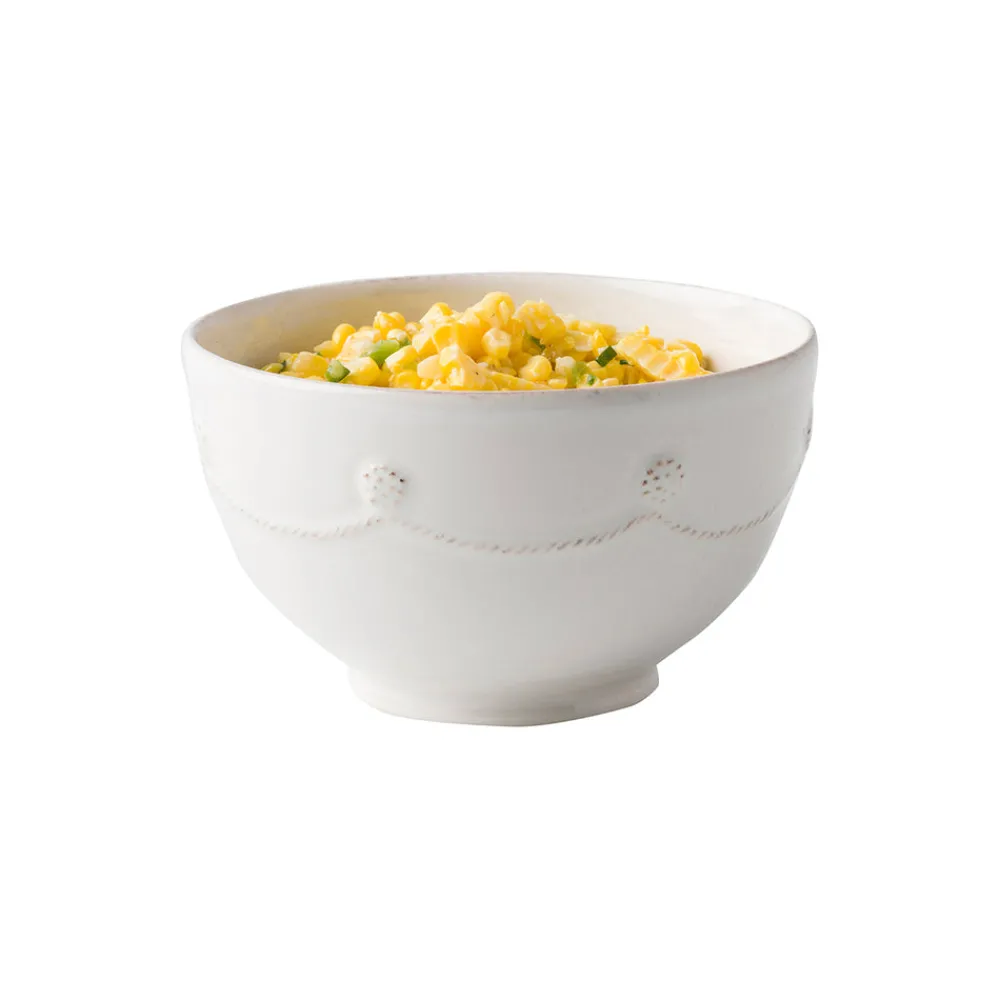 Juliska Dinnerware|Berry & Thread Cereal/Ice Cream Bowl in Whitewash
