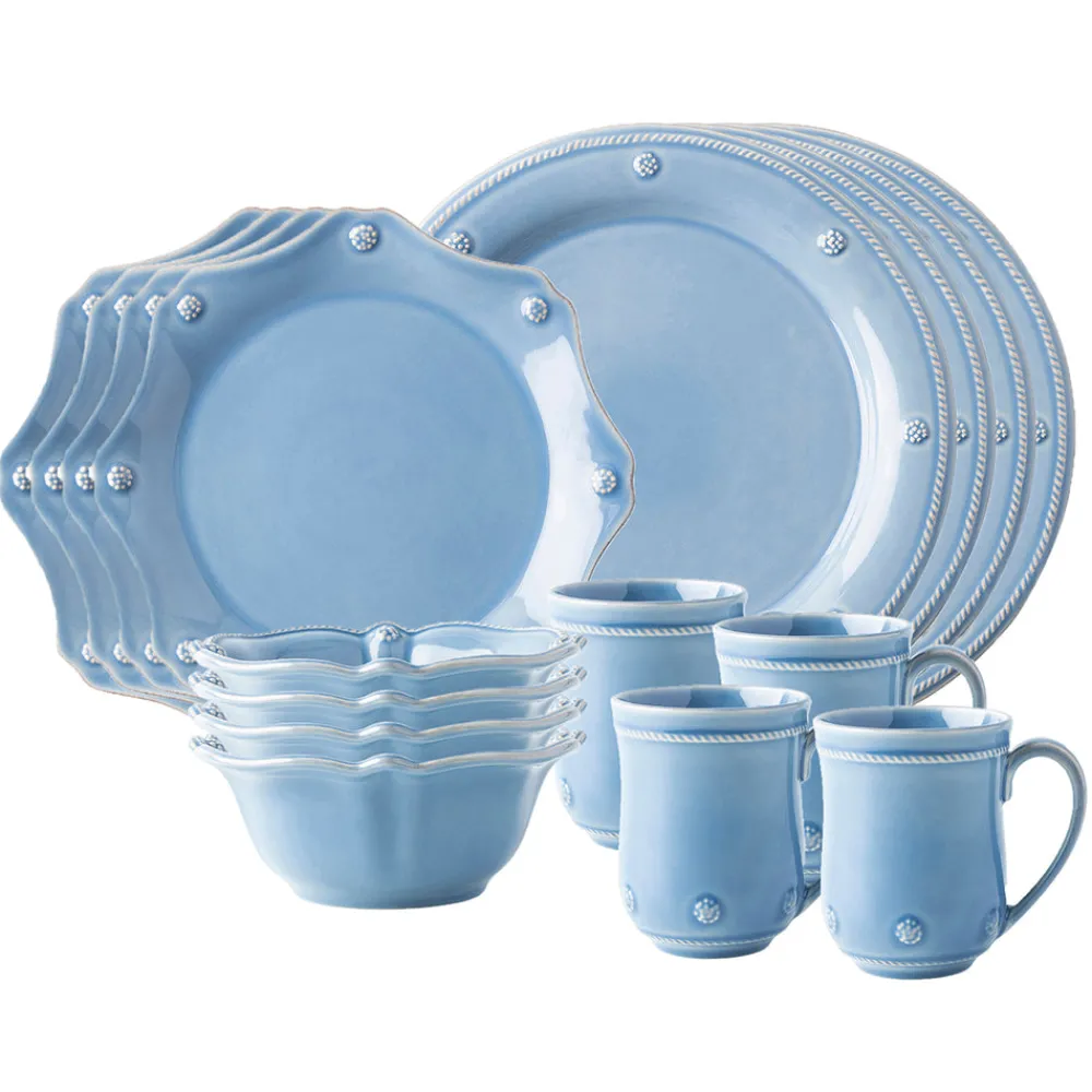 Juliska Dinnerware|Berry & Thread Chambray 16 pc Set