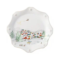 Juliska Dinnerware|Berry & Thread North Pole Dessert or Salad Plate