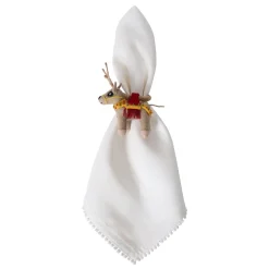 Juliska Place Settings & Linens|Berry & Thread North Pole Animal Napkin Ring Assorted, Set of 4