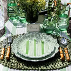 Juliska Place Settings & Linens|Berry & Thread Place Card, Set of 12 in Basil