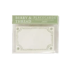 Juliska Place Settings & Linens|Berry & Thread Place Card, Set of 12 in Basil