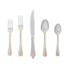 Juliska Flatware|Berry & Thread Polished with Gold Accents Flatware
