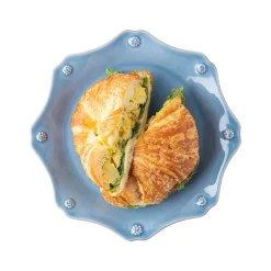 Juliska Dinnerware|Berry & Thread Scalloped Dessert/Salad Plate in Chambray