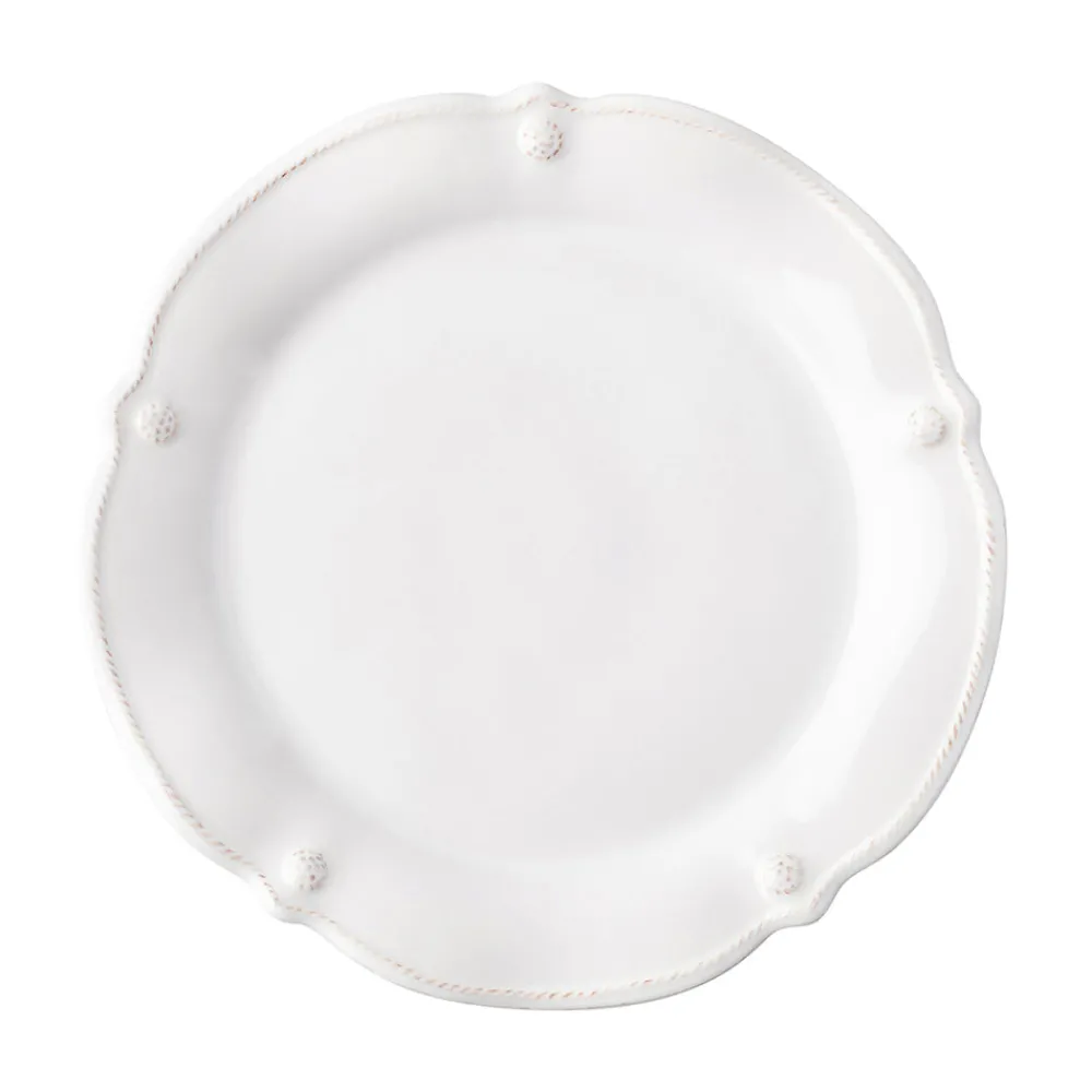 Juliska Dinnerware|Berry & Thread Whitewash Flared Dessert/Salad Plate