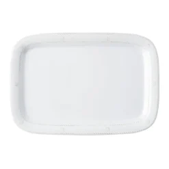 Juliska Dinnerware|Berry & Thread Whitewash Melamine 16" Serving Tray/Platter