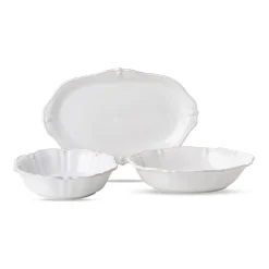 Juliska Dinnerware|Berry & Thread Whitewash Serving Bundle