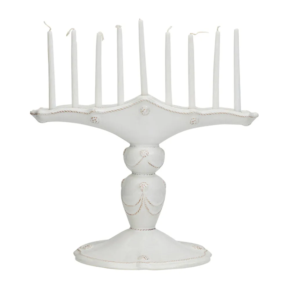 Juliska Candles|Berry and Thread Whitewash Menorah