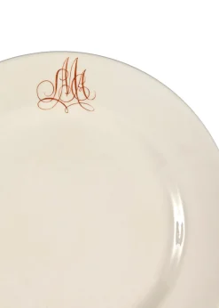 Laboratorio Paravicini Dinnerware|Bespoke Empire Plate with Interlaced Monogram, Set of 12
