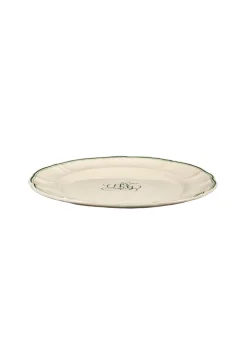 Laboratorio Paravicini Dinnerware|Bespoke Milano Plate with Central Simple Monogram, Set of 12