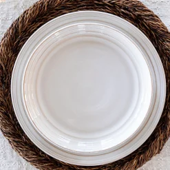 Juliska Dinnerware|Bilbao Whitewash Dessert/Salad Plate