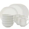 Juliska Dinnerware|Bilbao Whitewash, 16-Piece Set