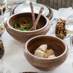 Juliska Dinnerware|Bilbao Wood 10" Serving Bowl