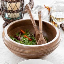Juliska Dinnerware|Bilbao Wood 12" Serving Bowl