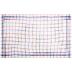 Caravan Place Settings & Linens|Bistro Tea Towel in Blue & Red, Set of 2