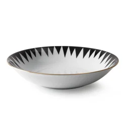 Molecot Dinnerware|Black Punk Serving Bowl