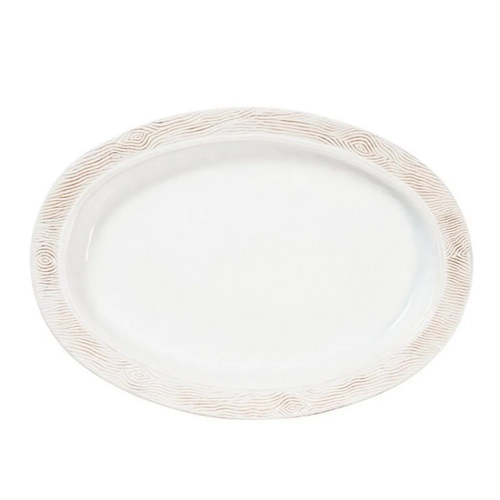 Juliska Dinnerware|Blenheim Oak 18" Platter in Whitewash