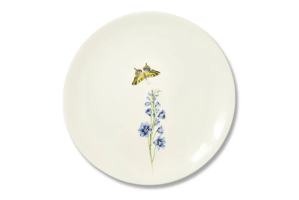 Laboratorio Paravicini Dinnerware|Bloom Delphinium Plate