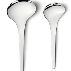 Georg Jensen Flatware|Bloom Serving Spoons, Set of 2