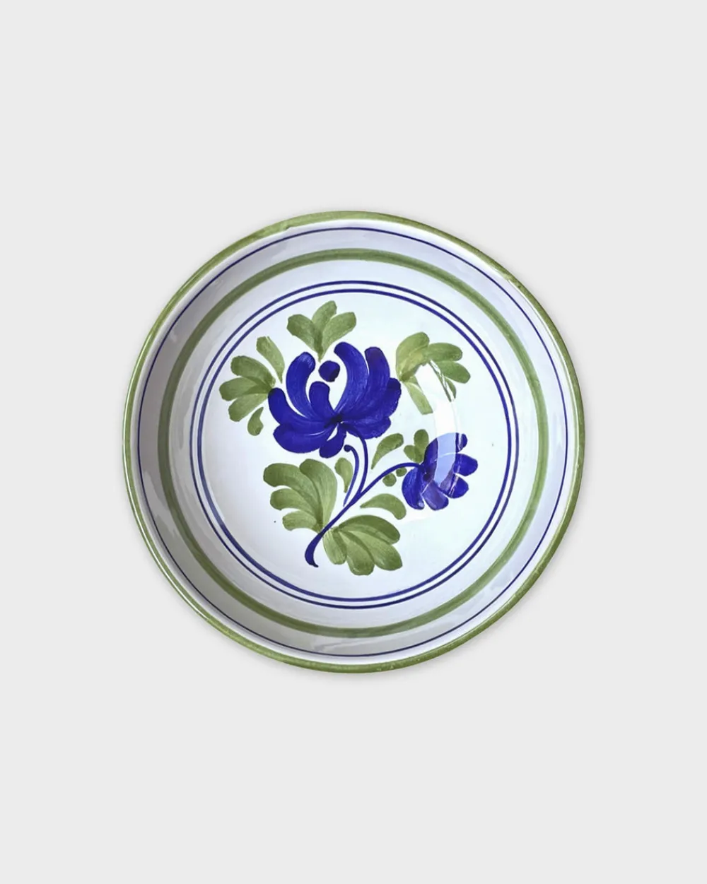 Cabana Dinnerware|Blossom Bowl in Blue