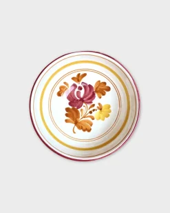 Cabana Dinnerware|Blossom Bowl in Burgundy