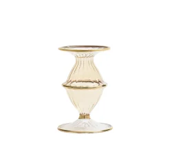 Kim Seybert Candles|Blossom Candle Holder in Champagne