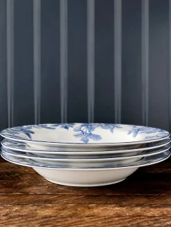 Caskata Dinnerware|Blue Arbor Soup Bowl
