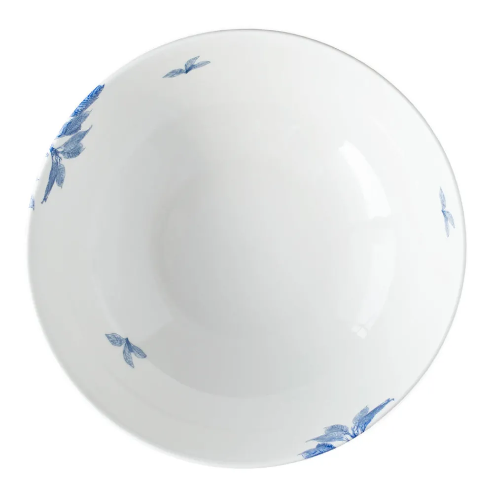Caskata Dinnerware|Blue Arbor Vegetable Serving Bowl