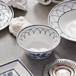 Twig NY Dinnerware|Blue Bird Cereal / Soup Bowl