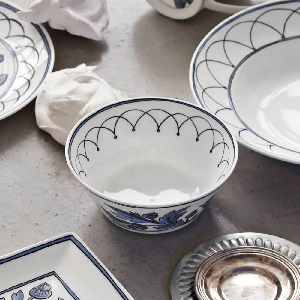 Twig NY Dinnerware|Blue Bird Cereal / Soup Bowl