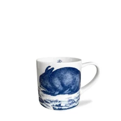 Caskata Dinnerware|Blue Bunnies Mug