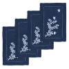 Chefanie Place Settings & Linens|Blue Chinoiserie Cocktail Napkins, Set of 4