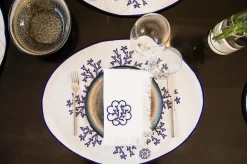 Cibelle Place Settings & Linens|Blue Corallo Breakfast Placemat