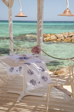 Cibelle Place Settings & Linens|Blue Corallo Table Runner