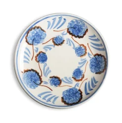 Carolina Irving and Daughters Dinnerware|Blue Flower Dessert Plate