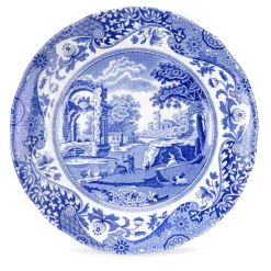 Spode Dinnerware|Blue Italian Bread & Butter Plates, Set of 4