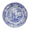 Spode Dinnerware|Blue Italian Dinner Plates, Set of 4