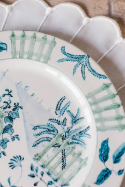 Laboratorio Paravicini Dinnerware|Blue Italian Views Plates Collection, Set of 6