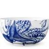 Caskata Dinnerware|Blue Lucy Large Round Serving Bowl