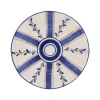 Carolina Irving and Daughters Dinnerware|Blue Stripe Dessert Plate
