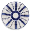 Carolina Irving and Daughters Dinnerware|Blue Stripe Dinner Plate
