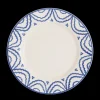 Late Afternoon Dinnerware|Blue Tabla Dinner Plate